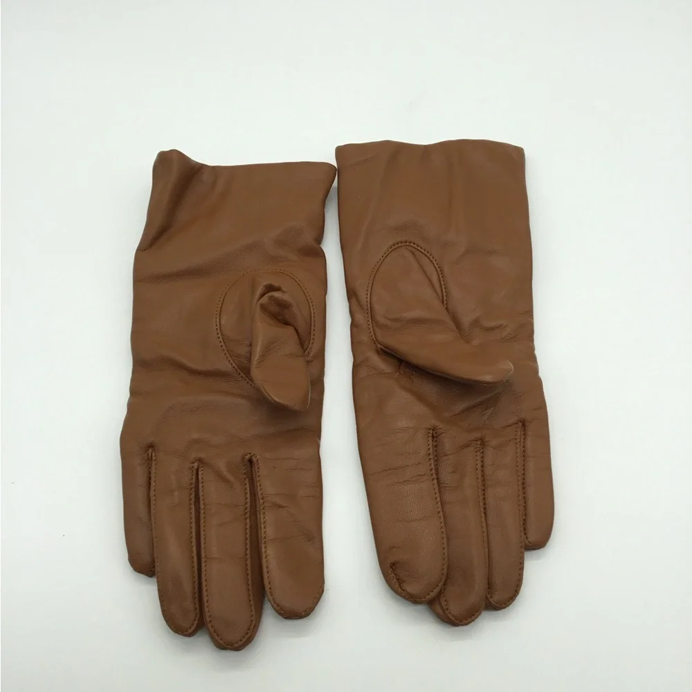 L.L. Bean Women’s Wool Lined Leather Gloves Large